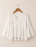 ZARA Lace Trim Top