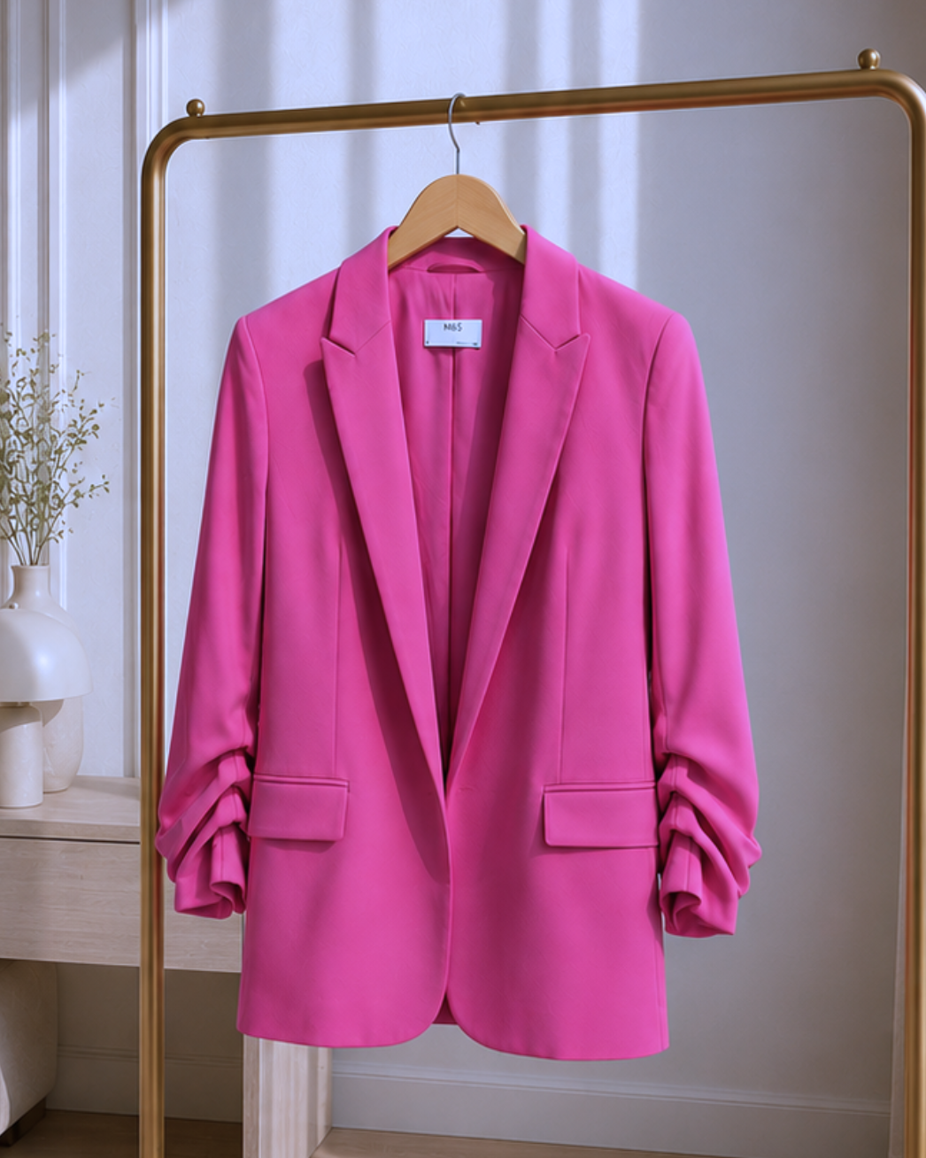 Chic Pink Power Suit – Minimalist Luxe Look